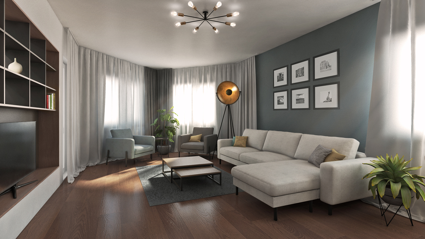 Apartamentul de "expoziție"